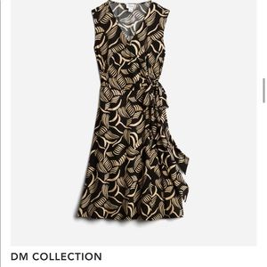 DM Collection fromStitchfix faux wrap midi dress